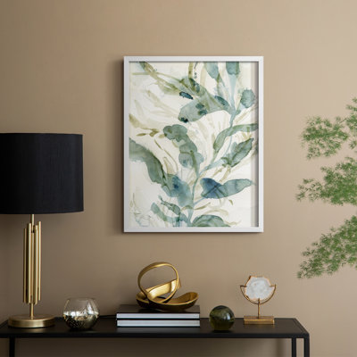 Underwater Botany III Framed Print - Solid Wood