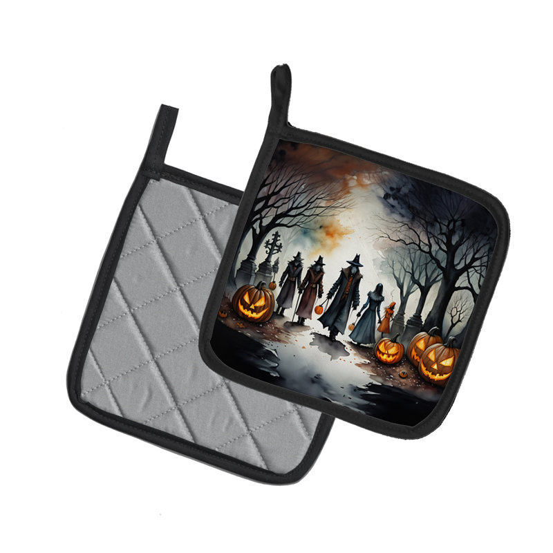 Vampires Spooky Halloween - paire de poignées