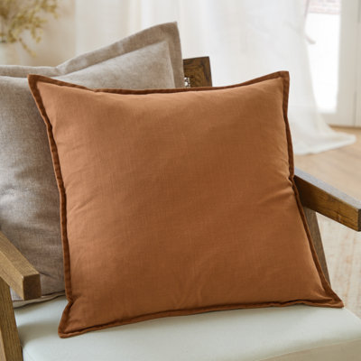 Slub Cotton Square Cushion