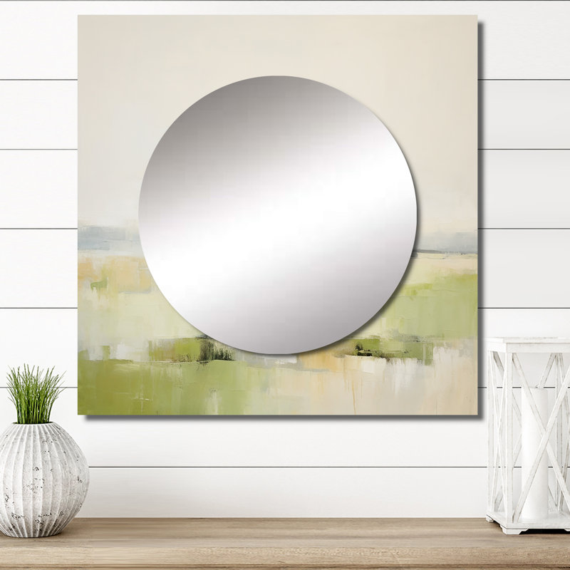 Art mural en miroir Quirica - Paysages, 23 po x 23 po