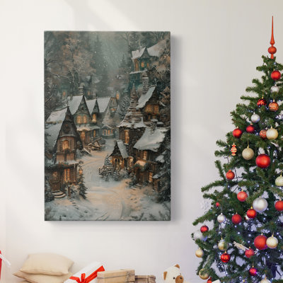 Art des Fêtes de Noël - Toile tendue avec châssis DCxxiii