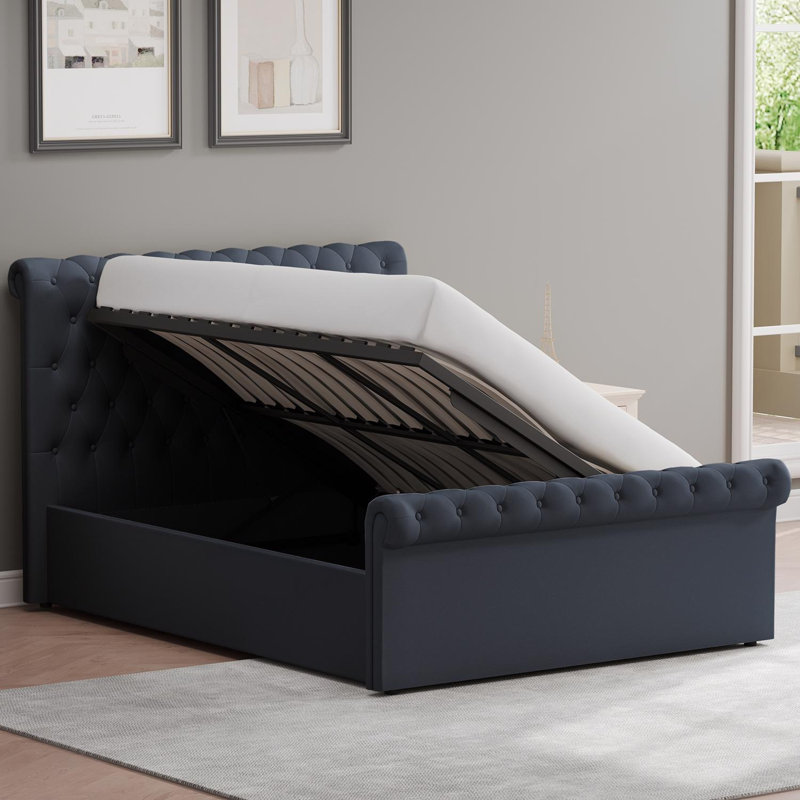 Upholstered Ottoman Bed