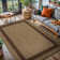Beige/Brown Geometric Indoor/Outdoor Rug