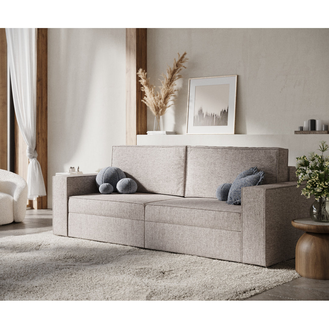 Dreisitziges Sofa Mit Schlaffunktion Leo