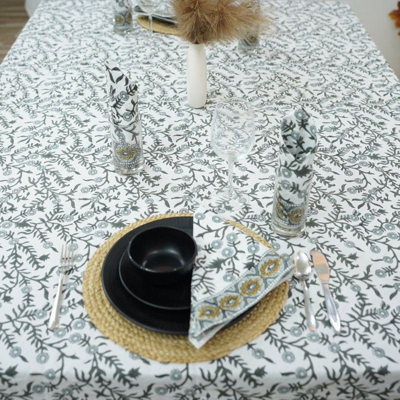 Serviettes de table 18 x 18 po Fabividine, mélange parfait de style et d'utilité - Shehjan, Gris