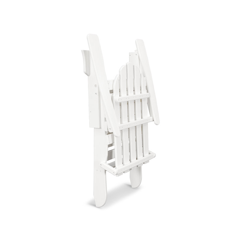 POLYWOOD Cape Cod Ultimate Adirondack, Blanc classique