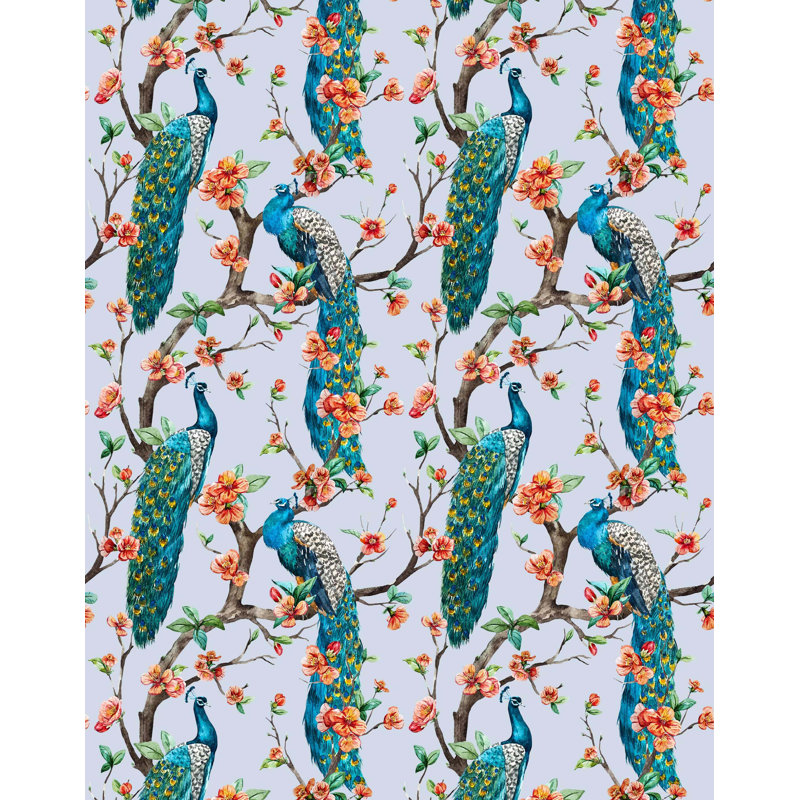 Veliandi 7m x 75cm Wallpaper Roll, Lilac