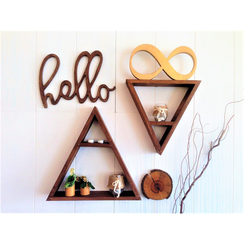 Décoration murale en bois, Noyer