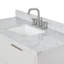Meuble-lavabo mural simple 49 po avec comptoir en marbre blanc de Carrare Mullin-1785971464-1785971461