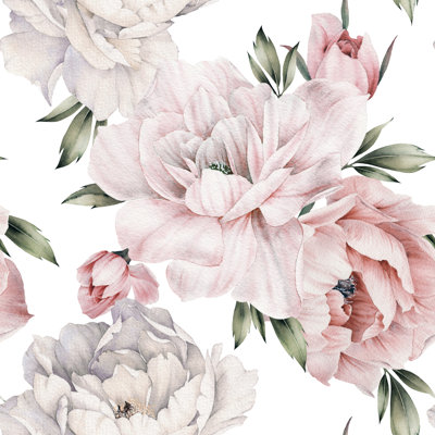 Anchie Peel & Stick Floral Roll