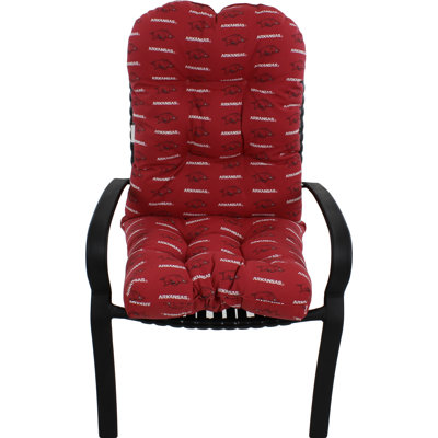 Arkansas Razorbacks Indoor / Outdoor Seat/Back Cushion, Arkansas Razorbacks