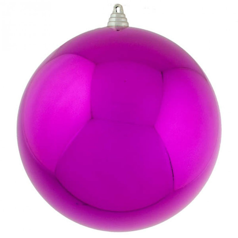 Bauble, Cerise Pink, 25cm Diameter