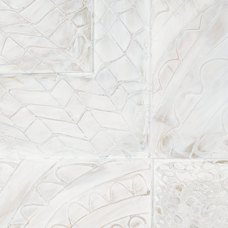 «Layered Alloy II» par Studio M, reproduction d'art encadrée, Layered Alloy II, Gris