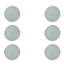 Gemstone Moonstone Stoneware Salad/Dessert Plate
