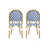 Blanc + bleu marine est en rupture de stock