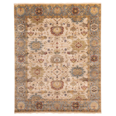 Jules Serapi Ivory Rug 7'10" x 9'9"