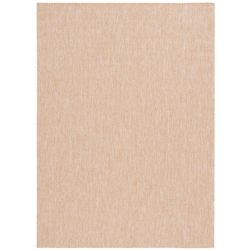 Beach House Performance Solid Color Indoor/Outdoor Area Rug, Rectangle 8' x 10'