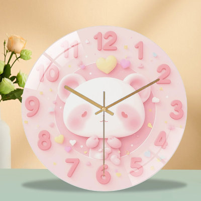 Horloge murale mignonne Panda