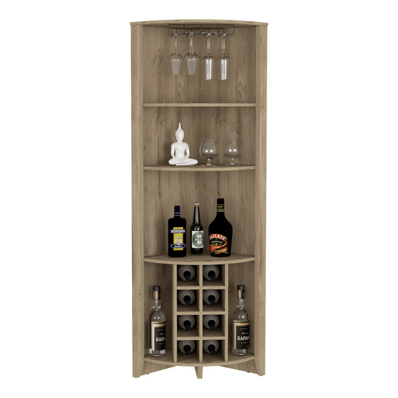Standard Wine Bottle Rack Brown
