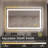 Amirie Rectangular Bathroom Led Mirror Backlit Touch Switch Dimmable 3CCT Anti-fog-88546389