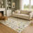 Premium Machine Washable Lingeswaran AMF1827 Fun Christmas Rug-1961526077