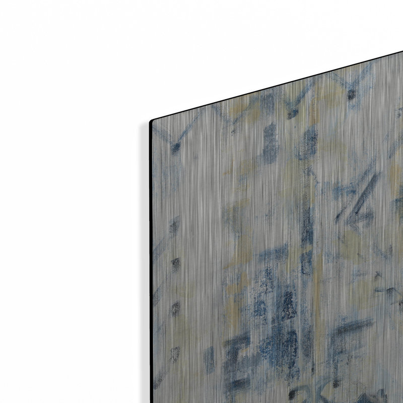 «Scattered Indigo» par Silvia Vassileva, H 24 po x l 36 po