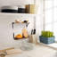 Ensemble de 2 tablettes murales flottantes-982900107-982900106