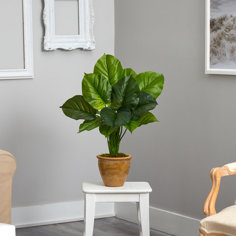 Philodendron artificiel 30 po en pot