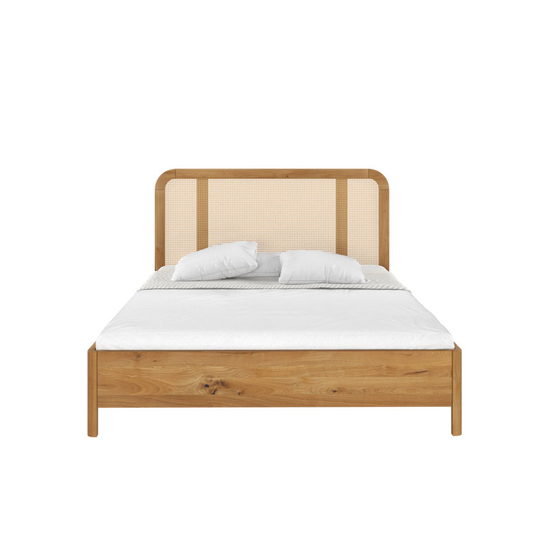 Shawny Bed, Natural Oil, European Double (140 x 200cm)