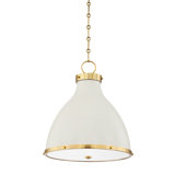 Painted No. 3 2 Light Small Pendant By Mark D. Sikes