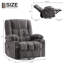 Fauteuil inclinable manuel pivotant avec chaleur et vibrations Oates-510170631