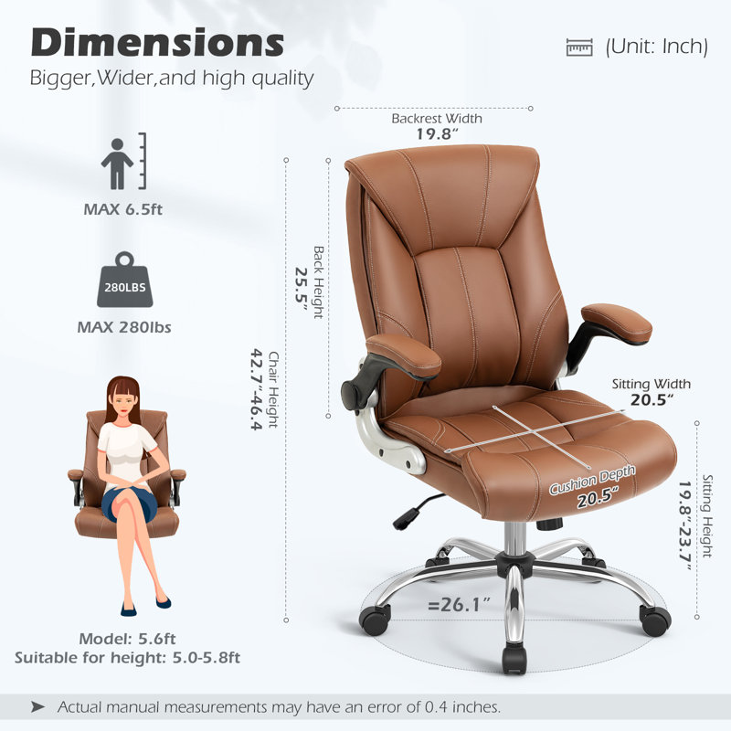 Executive Chair, Camel