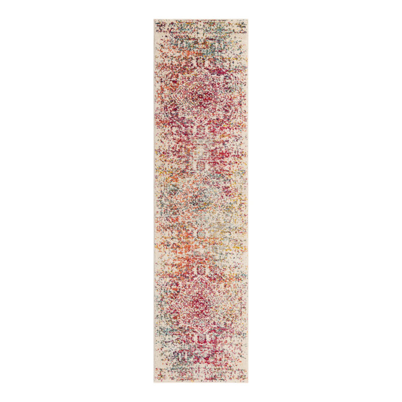 Tapis oriental Lucile, Tapis de couloir 2 pi 7 po x 10 pi