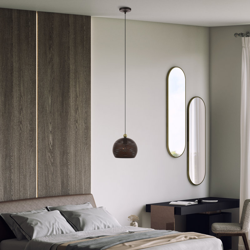 Bion 1 - Light Bronze Pendant, Bronze