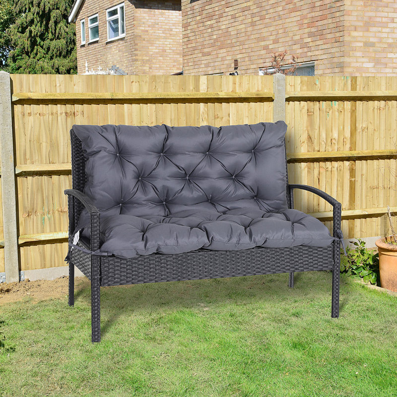 2 Seater Garden Bench Cushion