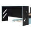 Lit de jour en bois pleine grandeur avec lit gigogne simple, bureau et port USB-49837741