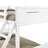 Twin/Full Bunk Bed In White - Creates A Functional Bedroom Environment Practical