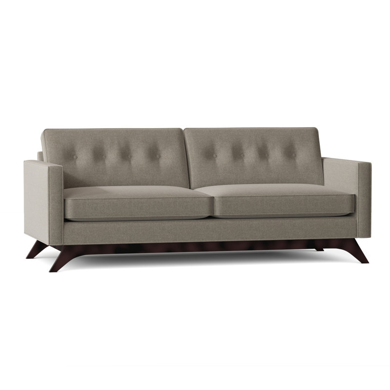 Flinn Upholstered 84'' Sofa, Crafty Eucalyptus