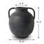 Approx.14" Pottery Vase with Two Decorative Handles Warm Soil Tone (6.3" Opening)-263527504-263527506