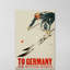 To Allemagne - Reproduction de publicité sur toile tendue-26129264