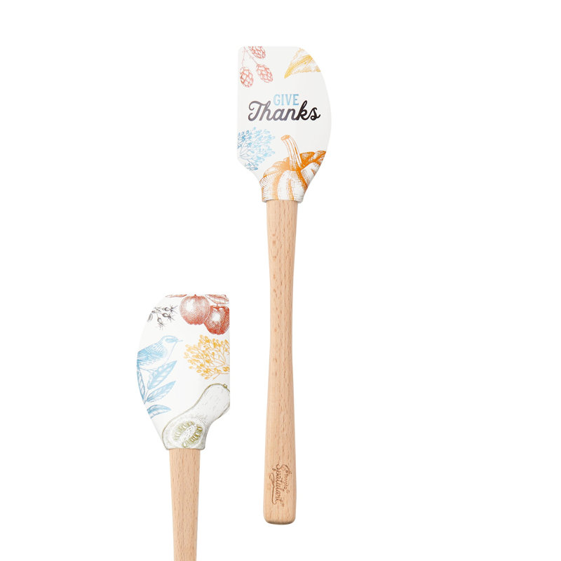 Spatule en silicone avec poignée en bois Tovolo Spatulart