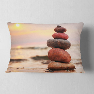 Landscape Reversible Throw Pillow