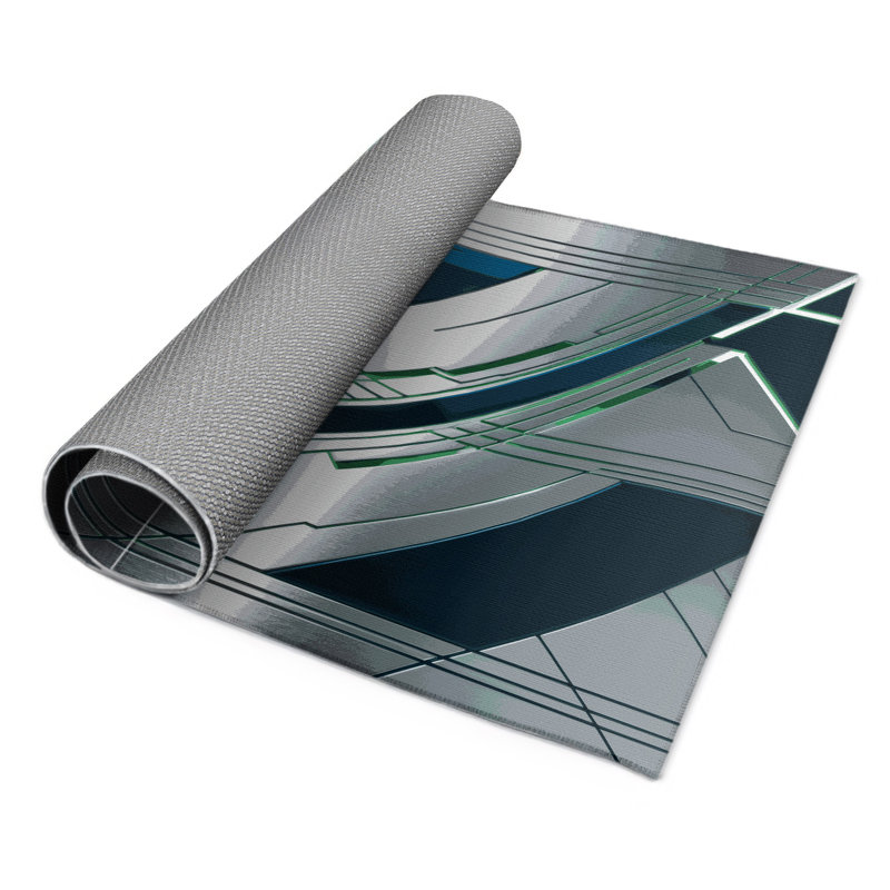 Tapis intérieur et extérieur Galactic Vortex, Rectangle 4' x 6'