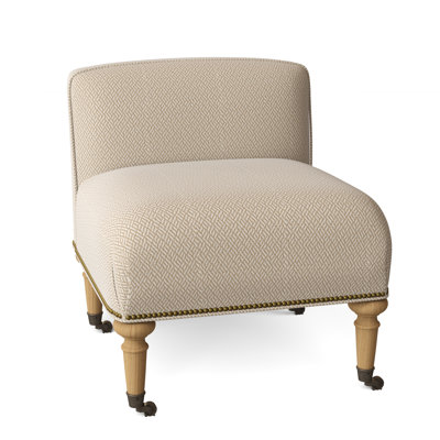 Chloe Upholstered Slipper Chair