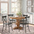 Sloan 4 - Person Solid Wood Top Pedestal Dining Set