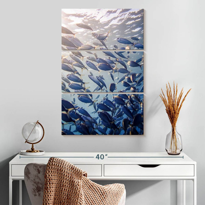 Brampt Curacao Fish, 32" H x 20" W