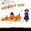 Citrouille d'Halloween gonflable