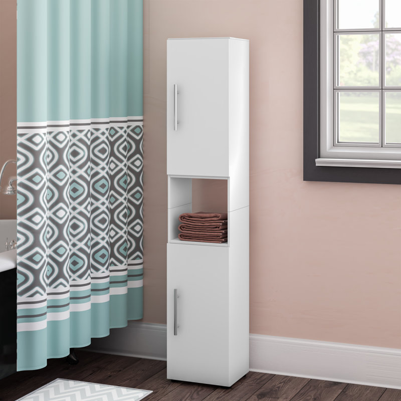 Sonoma 31cm W x 160cm H x 30cm D Linen Cabinet, White
