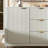 47.2" Sideboard With 3 Adjustable Shelves, 3 Drawers-1675166667