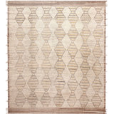 One-of-a-Kind 13'8" X 15'3" Hand Knotted Area Rug